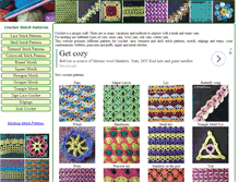 Tablet Screenshot of crochetingonline.com